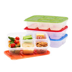 Bentgo Easyboxes 5-Compartment Food Containers 8-Piece Set