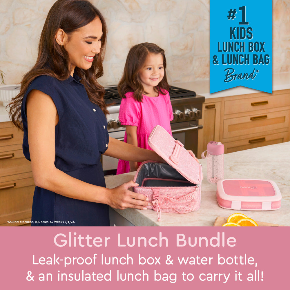 Bentgo Kids Glitter Lunch Set