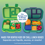 Bentgo Kids Sidekicks 2-Pack Silicone Container Set