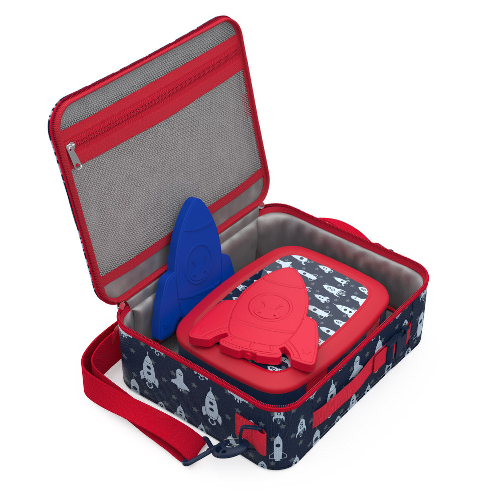 Bentgo Kids Prints Lunch Box, Lunch Bag, & Ice Packs