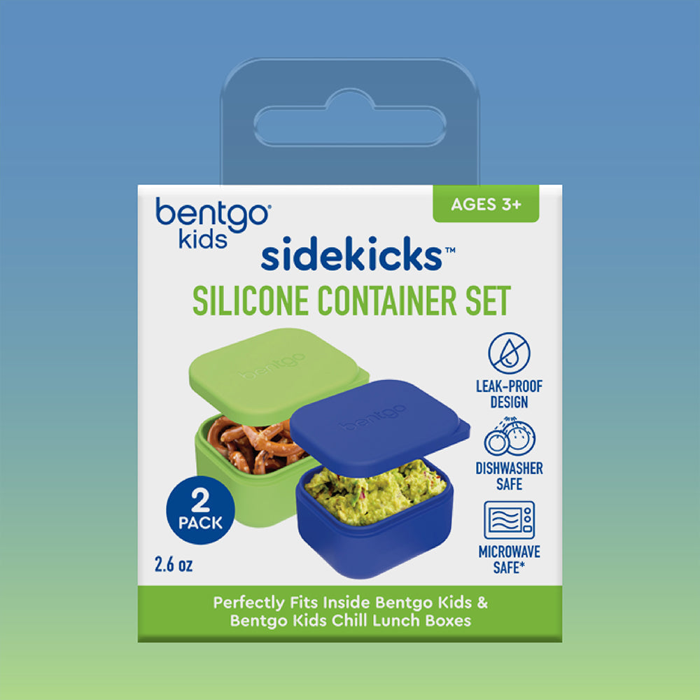 Bentgo Kids Sidekicks 2-Pack Silicone Container Set