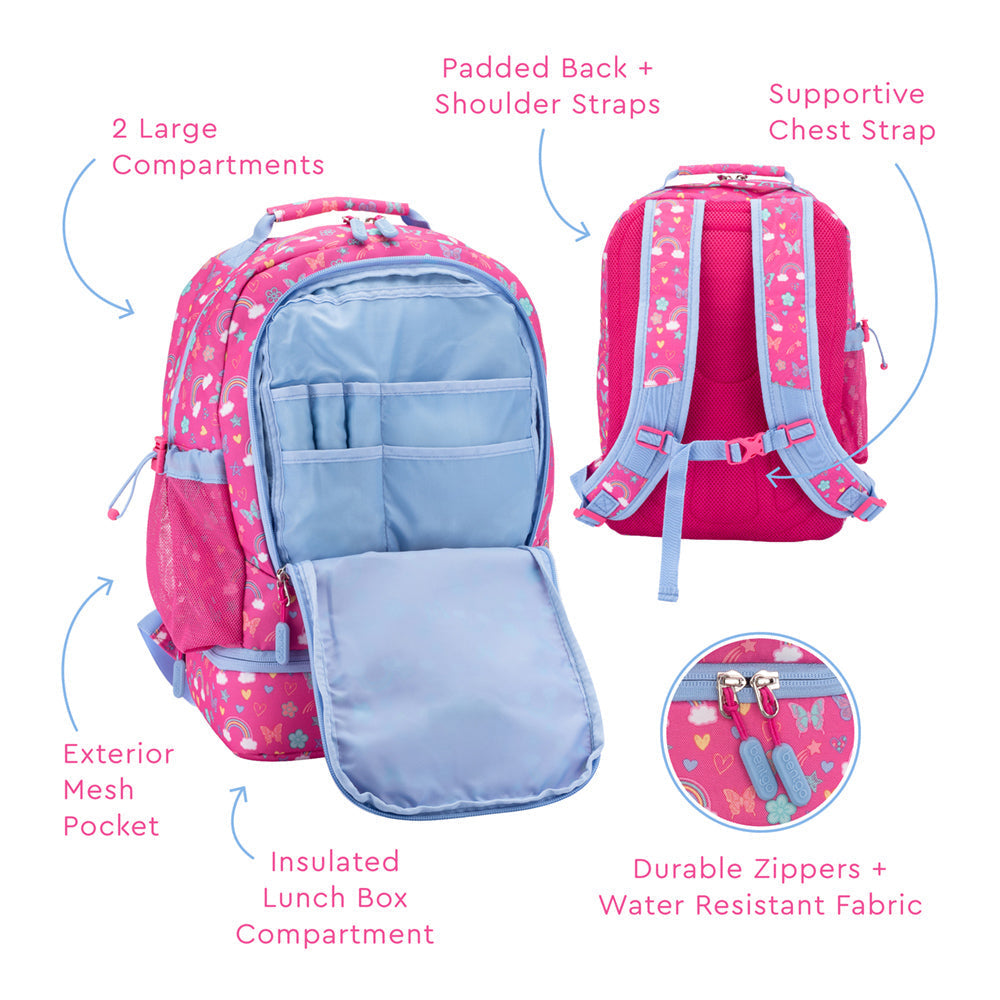Bentgo Kids Prints Lunch Box & Backpack