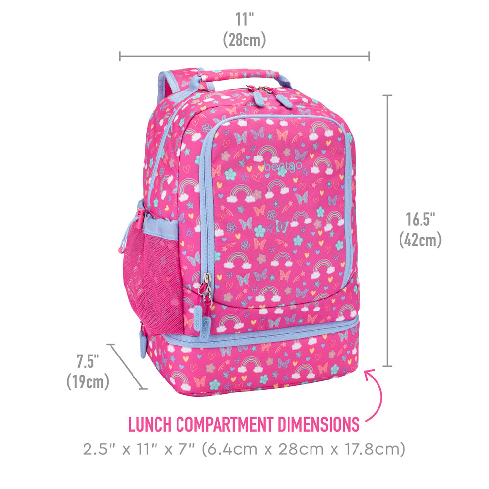 Bentgo Kids Prints Lunch Box & Backpack
