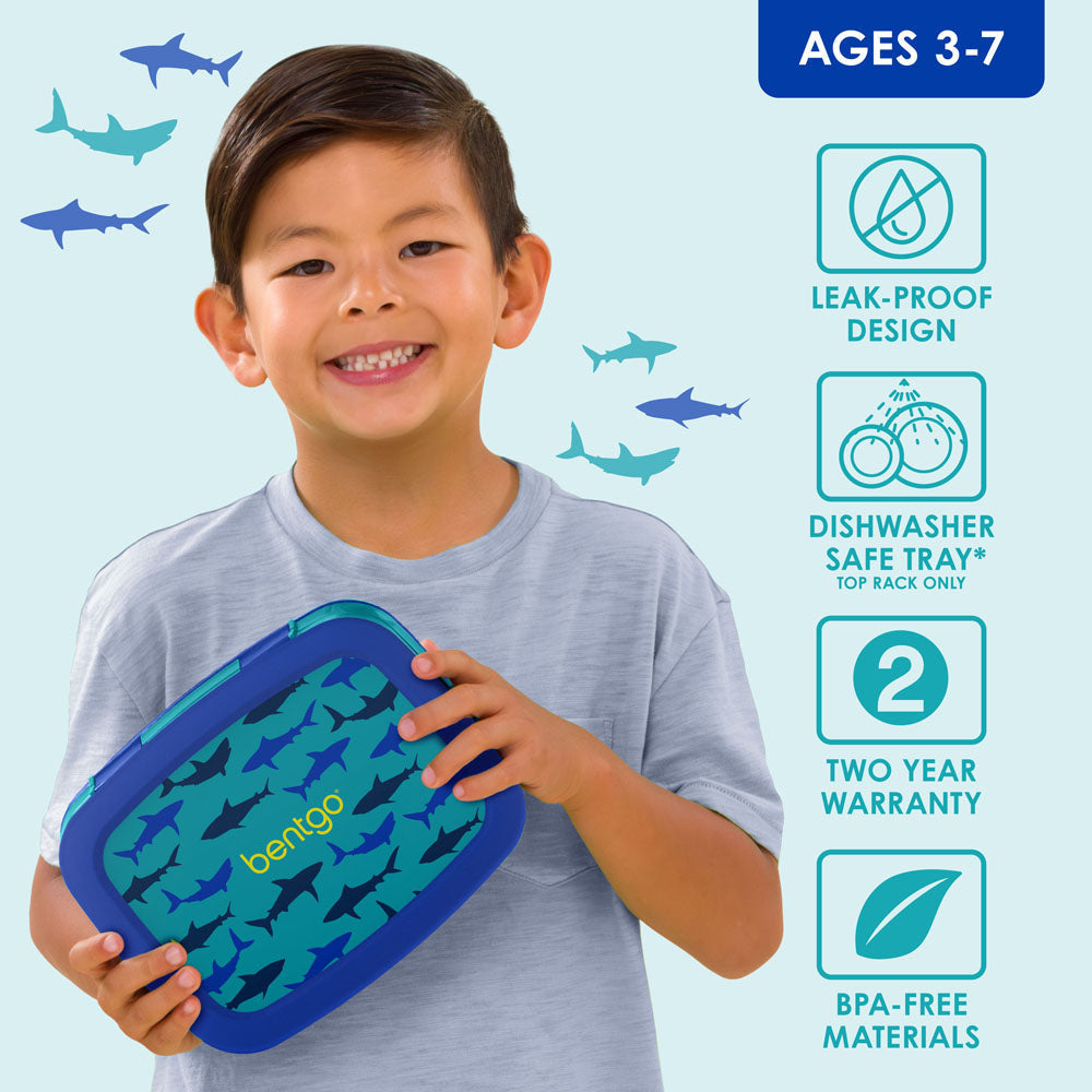 Bentgo Kids Prints Lunch Box (2-Pack)