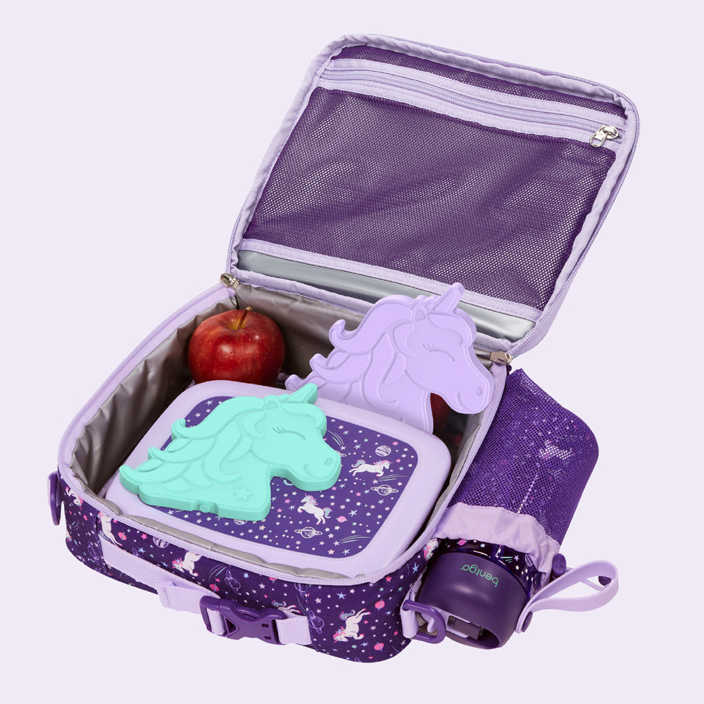 Bentgo Kids Prints Lunch 5-Piece Set with Ice Packs