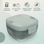 Bentgo Glass Prints All-in-One Salad Container