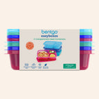 Bentgo Easyboxes 3-Compartment Food Containers 8-Piece Set