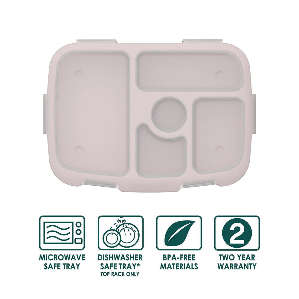 Bentgo Kids Prints Tray with Transparent Cover