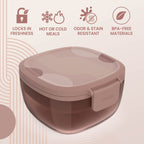 Bentgo Glass Prints All-in-One Salad Container