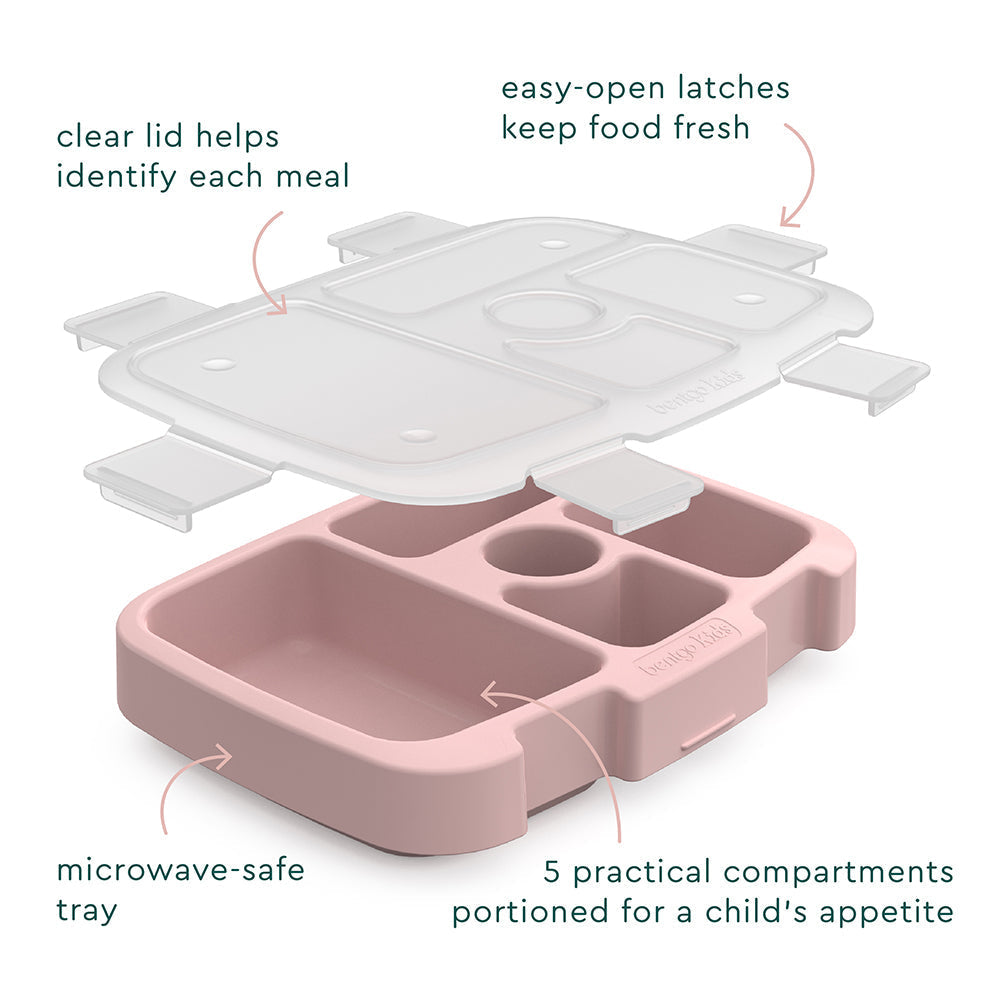 Bentgo Kids Prints Tray with Transparent Cover