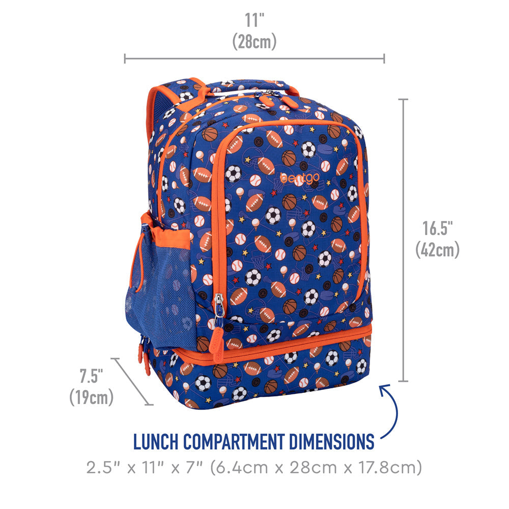 Bentgo Kids Prints Lunch Box & Backpack
