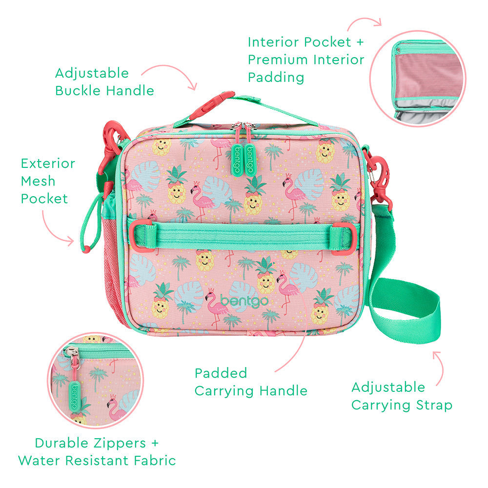 Bentgo Kids Prints Lunch Box, Lunch Bag, & Ice Packs