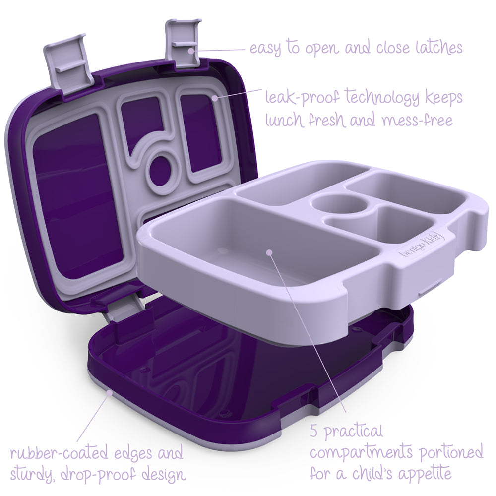 Bentgo Kids Prints Lunch Box, Lunch Bag, & Ice Packs