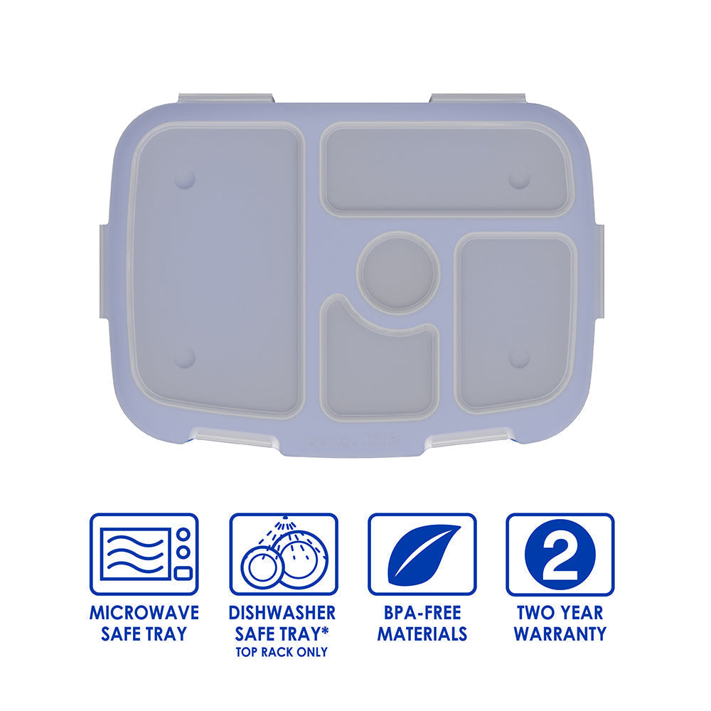 Bentgo Kids Prints Tray with Transparent Cover