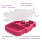 Bentgo Kids Prints Tray with Transparent Cover