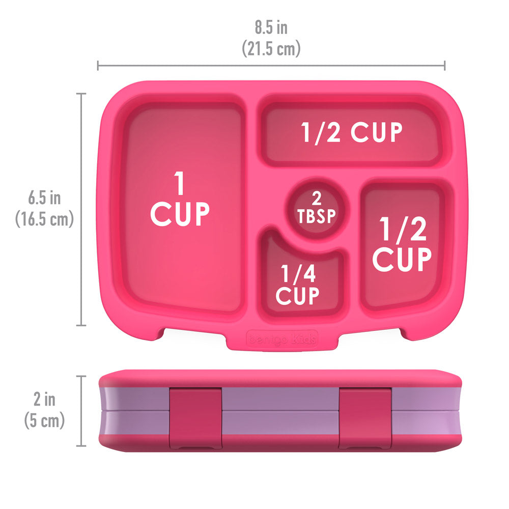 Bentgo Kids Prints Lunch Box, Lunch Bag, & Ice Packs
